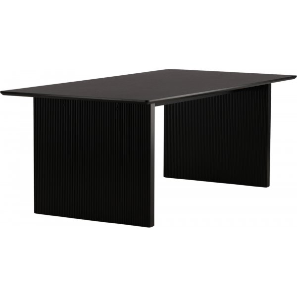 Vail spisebord 200 x 100 cm - Sort Vail spisebord 200 x 100 cm - Sort