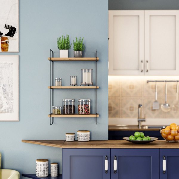 Polaris vegghylle - Furu Polaris vegghylle - Furu