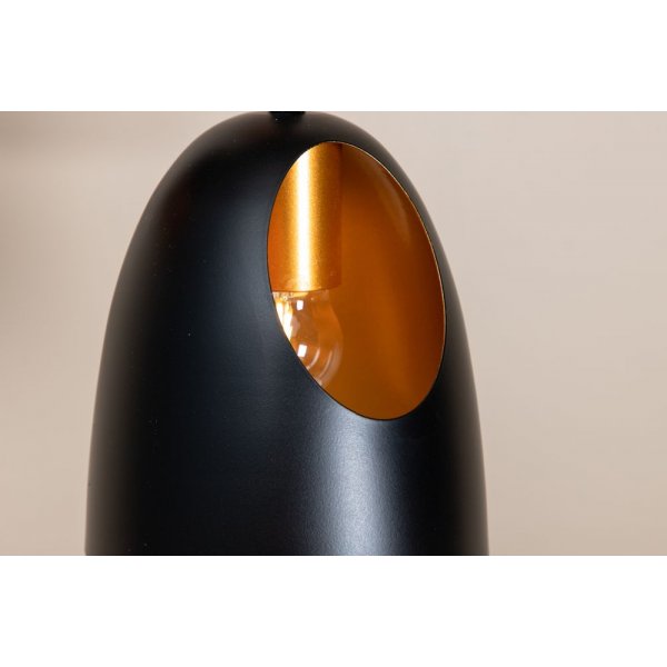 Karby taklampe - Svart/kobber Karby taklampe - Svart/kobber