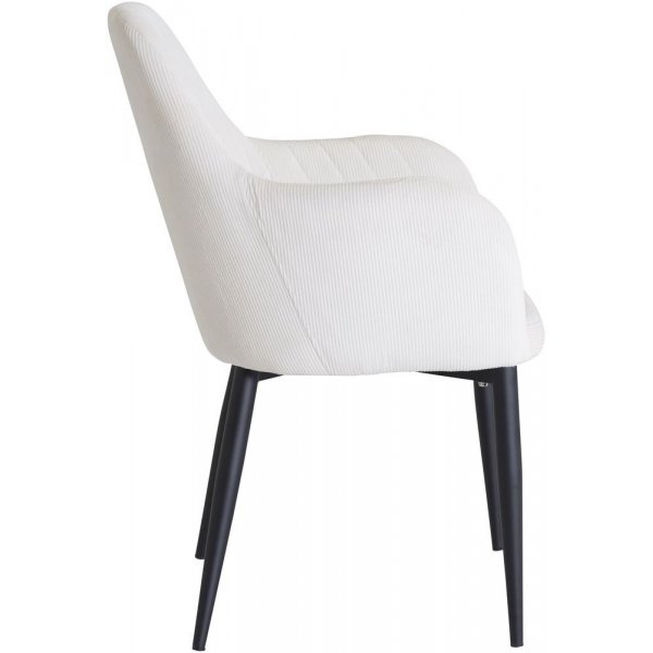 Karmstol Paolo - Svart / Beige Manchester Karmstol Paolo - Svart / Beige Manchester