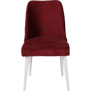 Nova stol - Rd/hvit