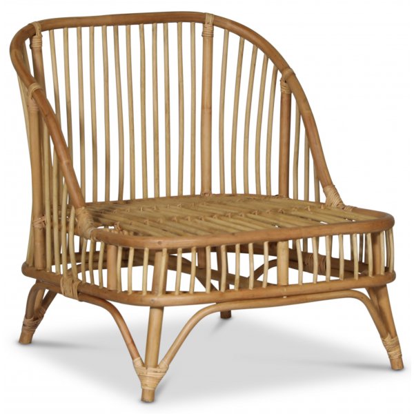 Baboo lenestol med pute - Rotting natur