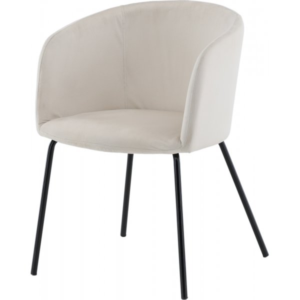 Tiber stol - Beige fløyel Tiber stol - Beige fløyel