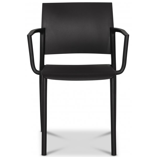 Alafors spisestol stabelbar - Svart (Plast) Alafors spisestol stabelbar - Svart (Plast)