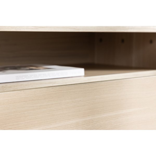 Navarra TV-stativ - Hvitvasket Navarra TV-stativ - Hvitvasket