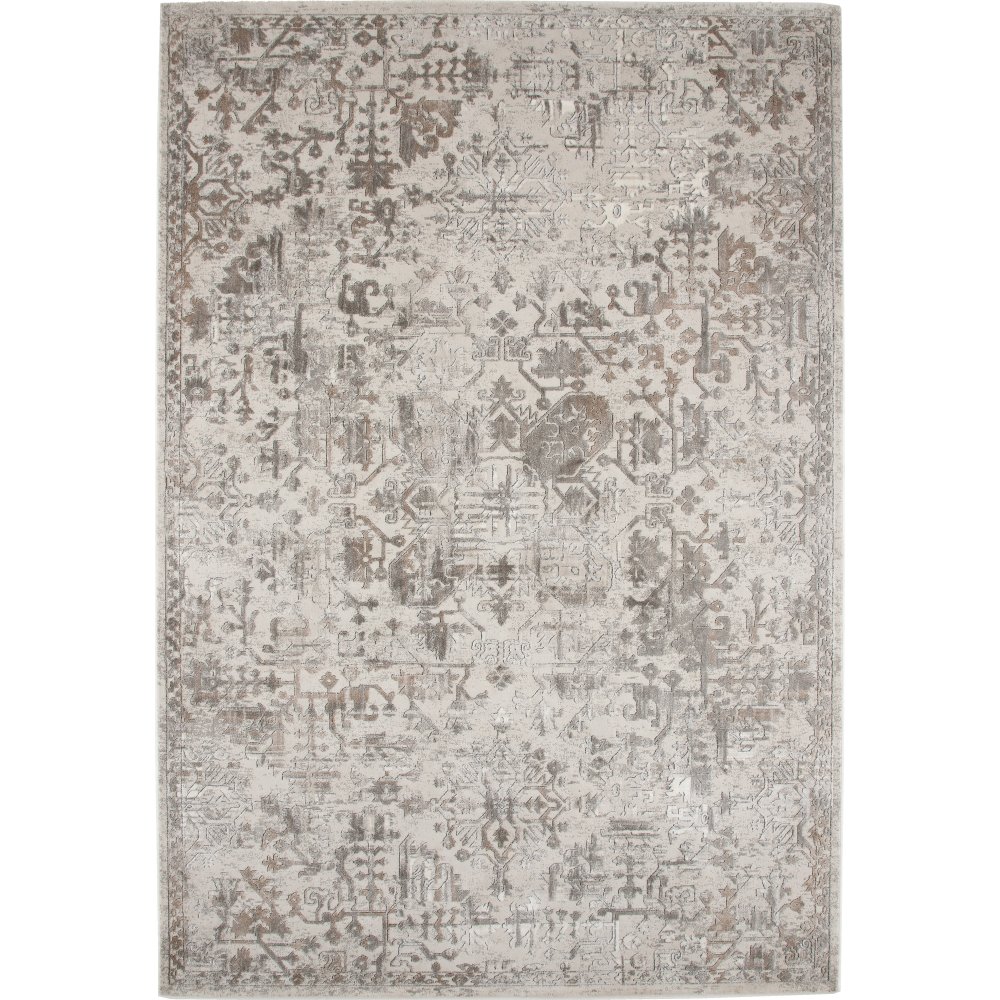 Cleo bomullsteppe 290 x 200 cm - Sølv - Bomullstepper, Tepper