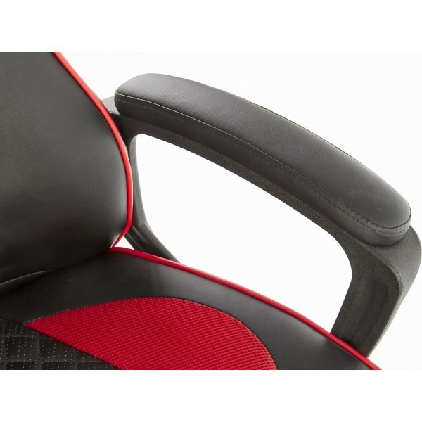 F1 gamingstol - Svart/rød F1 gamingstol - Svart/rød