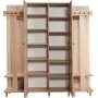 Garmanto hallmbler 180 cm - Sonoma eik/bilde