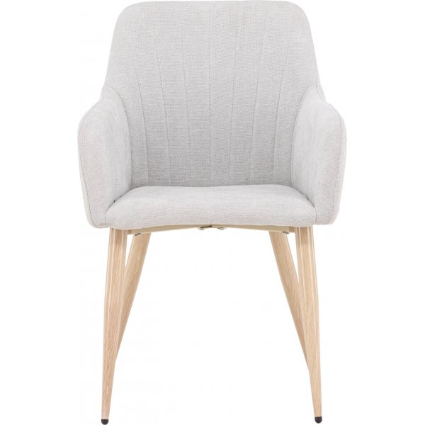 Komfort spisestuestol - Lys grå Komfort spisestuestol - Lys grå