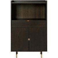 Impala Highboard - Brunbeiset eik / Gull Impala Highboard - Brunbeiset eik / Gull