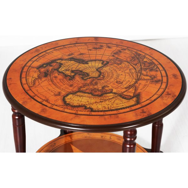 Bentley - Lampebord med verdenskart