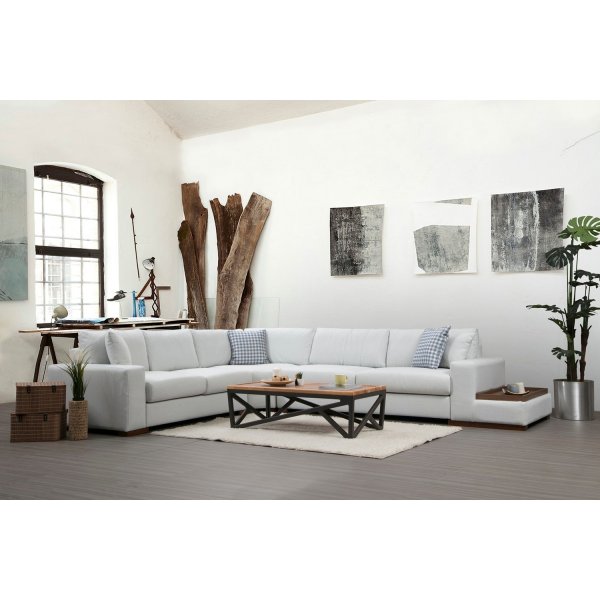 Lombardo hjørnesofa - Beige Lombardo hjørnesofa - Beige