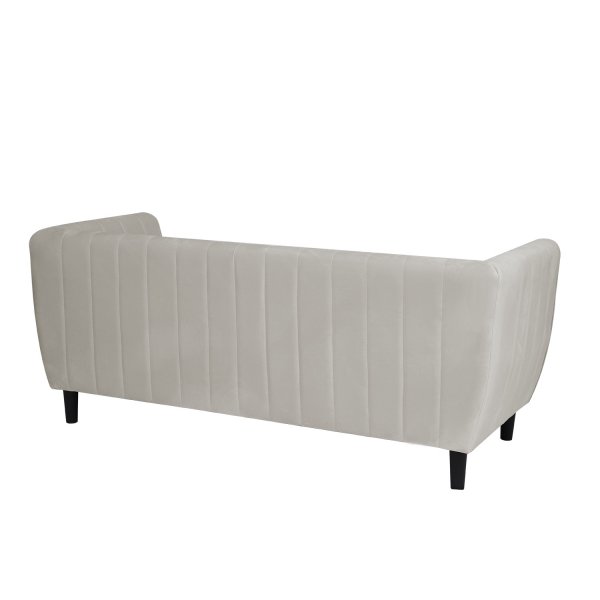Sofa Arvika - Beige fløyel | 195 cm Sofa Arvika - Beige fløyel | 195 cm