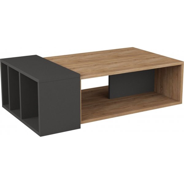 Anita salongbord - Eik/antrasitt
