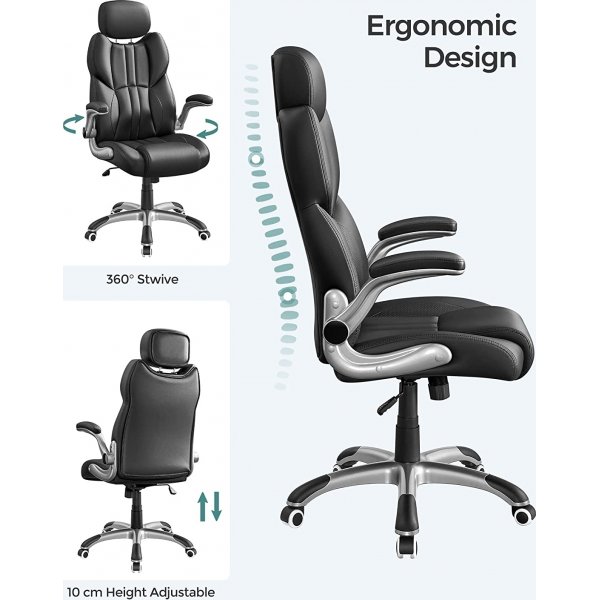 Yasmina kontorstol - Svart Yasmina kontorstol - Svart