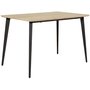 Silvia spisebord 120x80 cm - Lyst tre