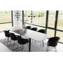 Connect spisebord 200 cm - Hvitpigmentert eik