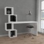 Balance skrivebord - Hvit/antrasitt