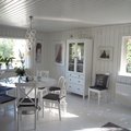 Kundebilde Cecilia spisebord rundt Ø150 cm - Hvit/krom
