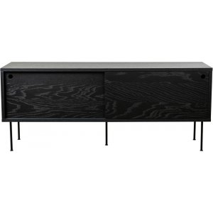 Volume mediebenk 132 cm - Svart Volume mediebenk 132 cm - Svart