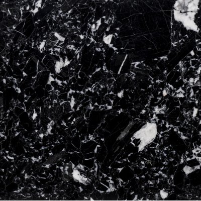 Bordplate i svart marmor - 55 cm
