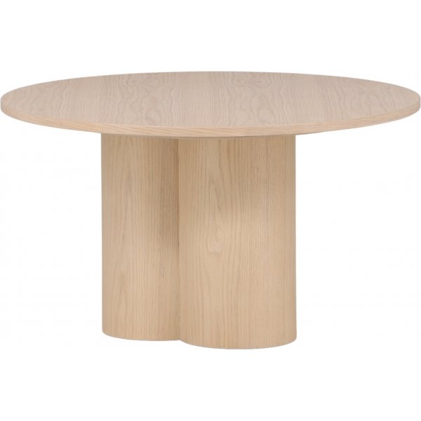 Olivia salongbord Ø80 cm - Whitewash Olivia salongbord Ø80 cm - Whitewash