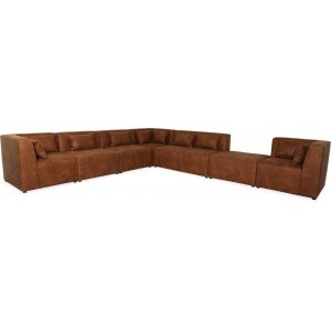 Rovigo byggbar hjrnesofa XL - Cognac