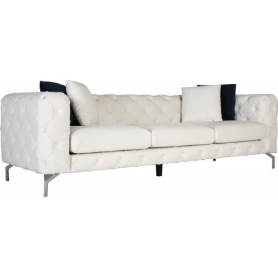Como 3-seters sofa - Beige + Mbelpleiesett for tekstiler