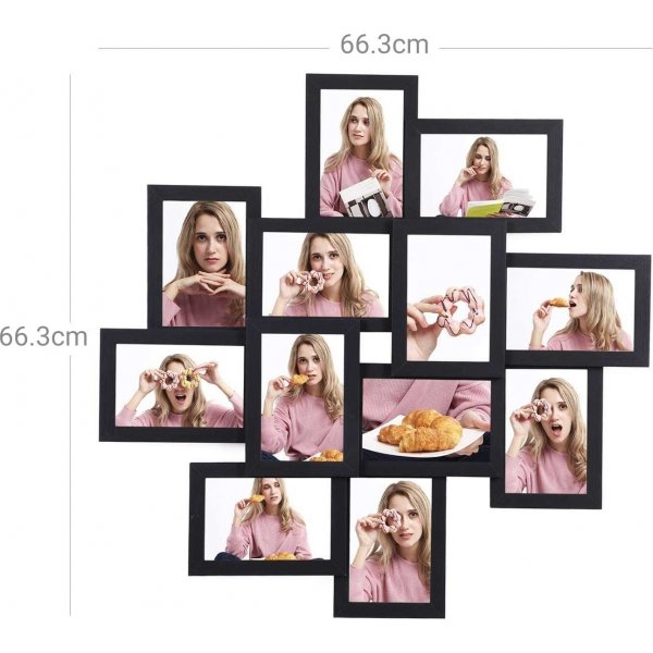 Indra fotoramme - Svart Indra fotoramme - Svart