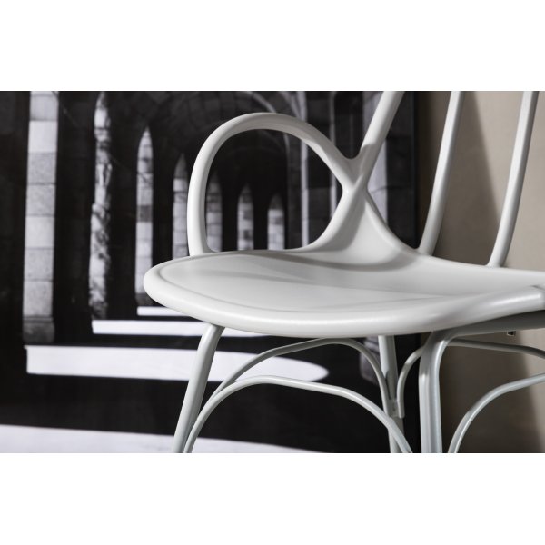 Dyrn spisestuestol - Lys gr