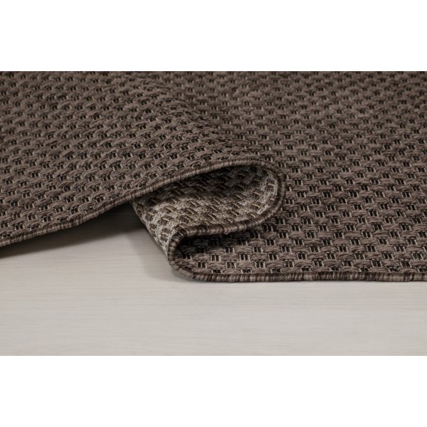 Pampero flatvevd teppe Taupe Pampero flatvevd teppe Taupe