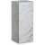 Stein pidestall 60 cm - Hvit marmor (Laminat)