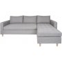 Firenze Divansofa - Lys gr/bk