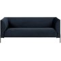 ana 3-seter sofa - Mrkebl velour
