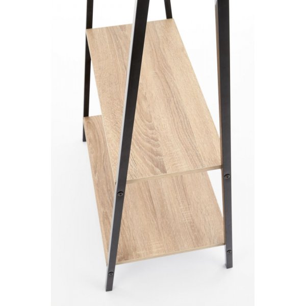 Perlie skohylle - Sonoma eik/svart Perlie skohylle - Sonoma eik/svart