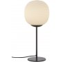 Bordlampe Rille - Svart/opalhvit