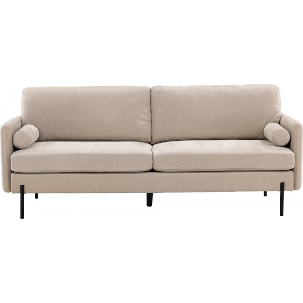 Antibes 2-seters sofa - Beige/Sort Antibes 2-seters sofa - Beige/Sort