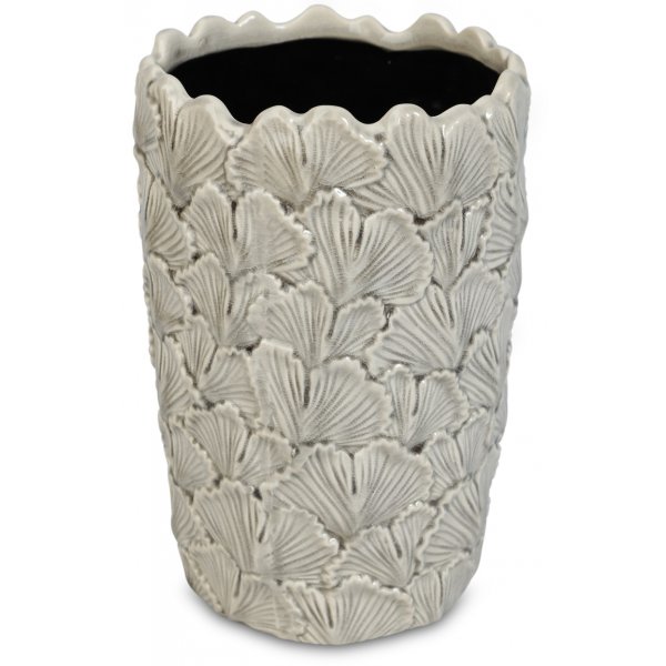 Vase Ginkgo H22 cm - Gr