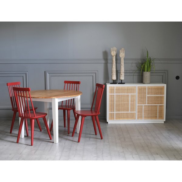 Rød pinnestol RAL3003 + Flekkfjerner for møbler Rød pinnestol RAL3003 + Flekkfjerner for møbler