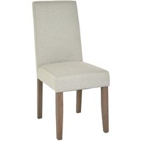 Axel spisestol - Beige (stoff) / Brune ben Axel spisestol - Beige (stoff) / Brune ben