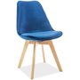 Goldie spisestol - Bl/eik