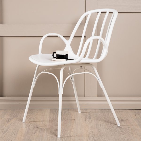 Dyrön spisestuestol - Hvit Dyrön spisestuestol - Hvit