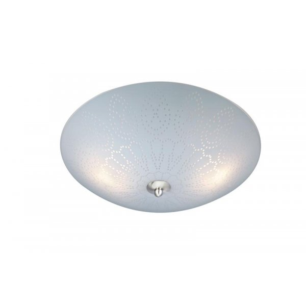 Spets Taklampe - Frostet glass/Stl