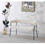 Wilma sofa 123 cm bred - Beige bouclè Wilma sofa 123 cm bred - Beige bouclè