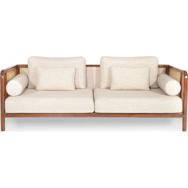 Peanut 4-seters sofa - Krem