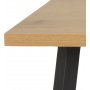Mallow spisebord 190 cm - Eik/sort