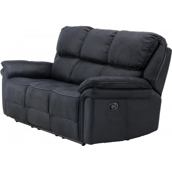 Saranda 3-seters hvilesofa - Svart