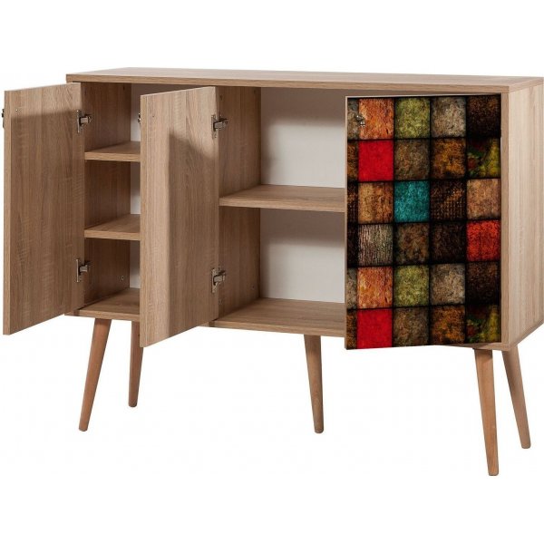 Mega skjenk, mosaikk - Sonoma eik Mega skjenk, mosaikk - Sonoma eik