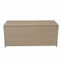 Fin puteboks beige syntetisk rotting