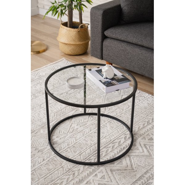 Spree salongbord Ø60 cm - Sort Spree salongbord Ø60 cm - Sort